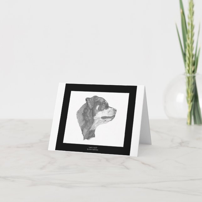 Carte pour notes #2 DBD d'art de crayon de (Devant)
