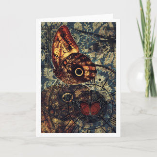 carte pour notes 4 d'art de papillon