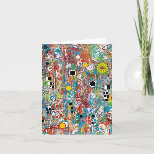 Carte pour notes blanc (Devant)