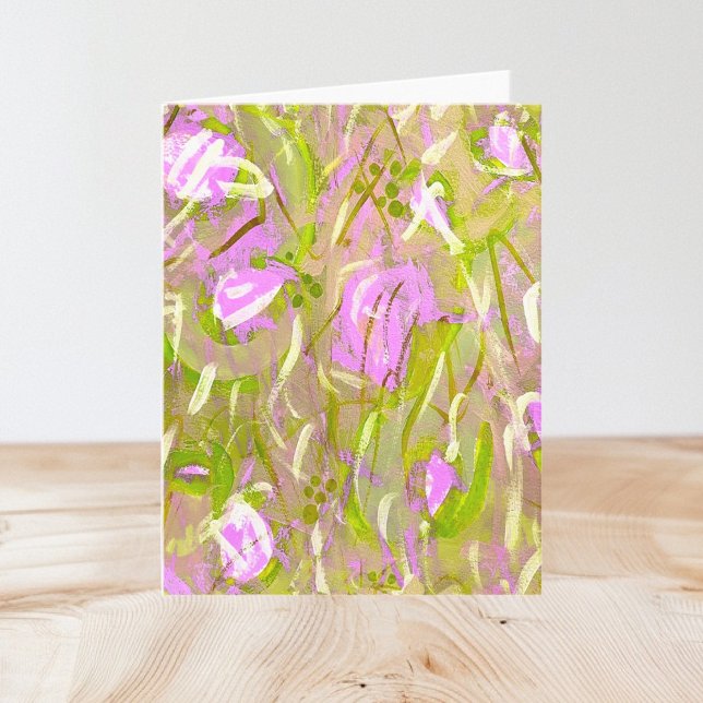 Carte pour notes blanc Toutes les occasions Art mo (Blank Note Cards by Artist © Cathy Thompson. Perfect for any occasion.)
