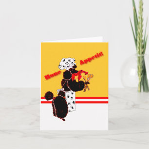 Carte pour notes Bone Appetit