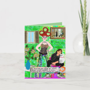 Carte pour notes - carte de vacances