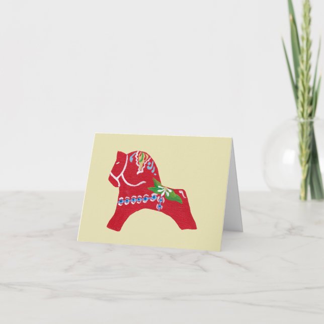 Carte pour notes Dala Horse Collecteurs (Devant)