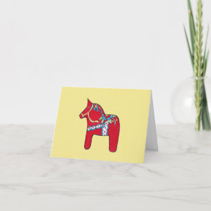 Carte pour notes Dala Horse Collecteurs