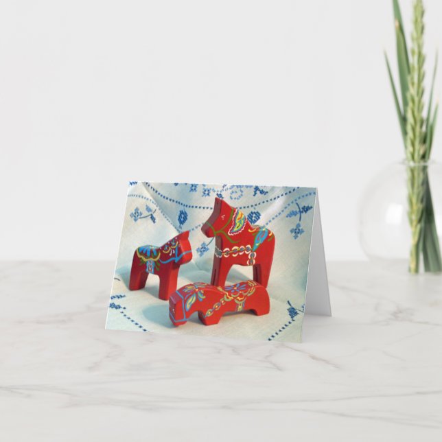 Carte pour notes Dala Horse Collecteurs (Devant)