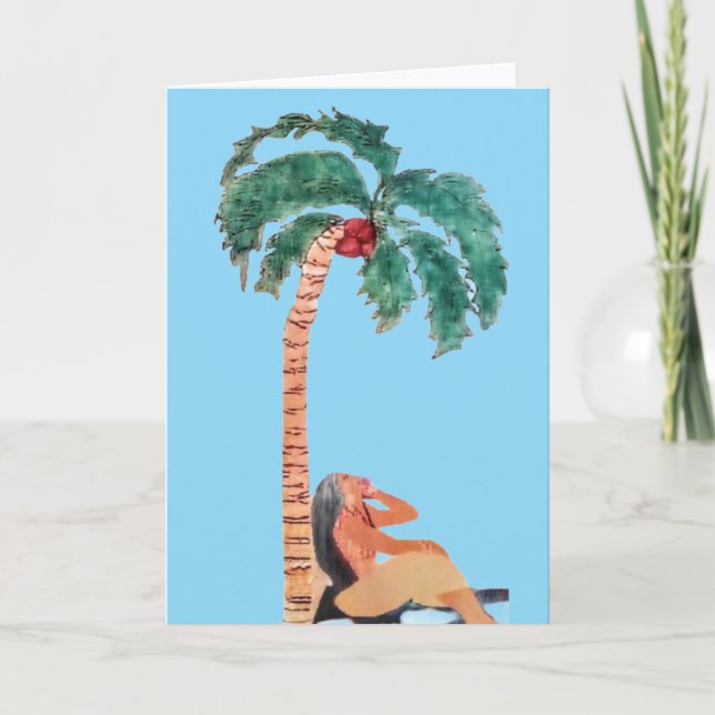 Carte pour notes d'anniversaire (vierge à l'intéri (Devant)