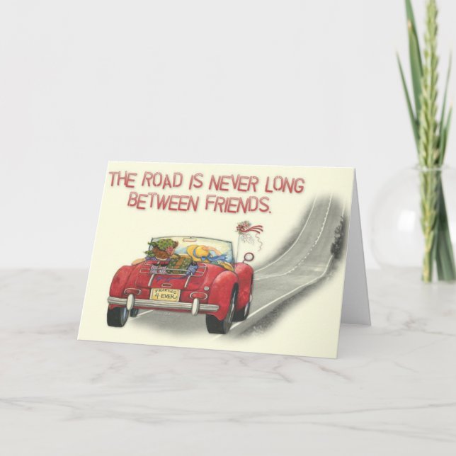 carte pour notes de "amis" (Devant)