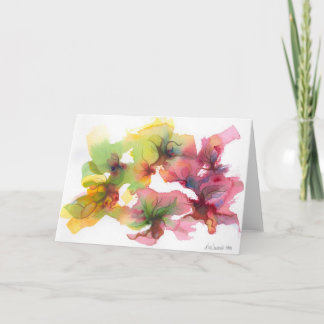 Carte pour notes de danse circulaire