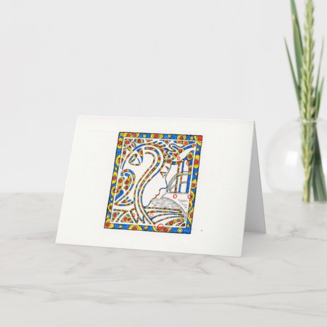 Carte pour notes de Holländer de fliegende de Der (Devant)