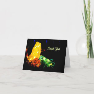 Carte pour notes de la Fête des Lanternes Chinoise