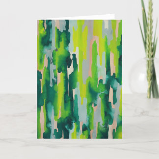 Carte pour notes de lampe de cactus