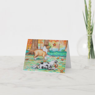 Carte pour notes de l'esprit 4x6 de chute