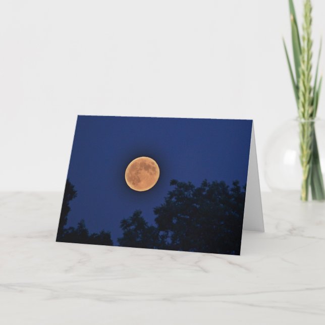 Carte pour notes de lune (Devant)