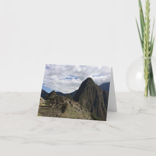 Carte pour notes de Machu Picchu (Devant)
