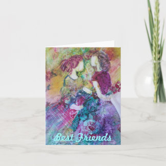 Carte pour notes de meilleurs amis"