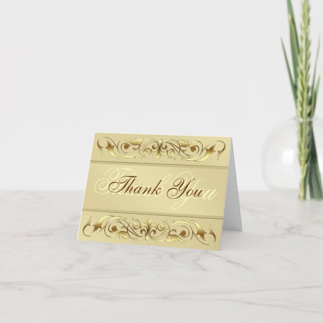 Carte pour notes de Merci de rouleau de Grande (Devant)