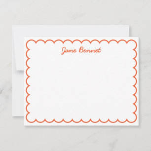 Carte pour notes de paille