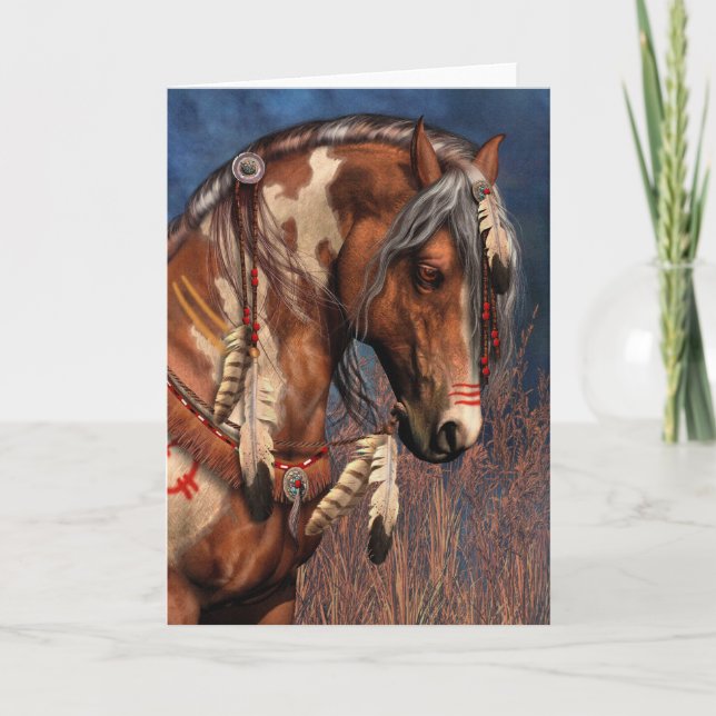 Carte pour notes de poney de guerre (Devant)