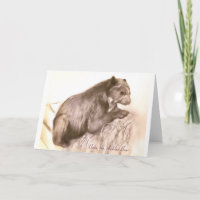 Carte pour notes de portrait d'A. Neuman Bubu