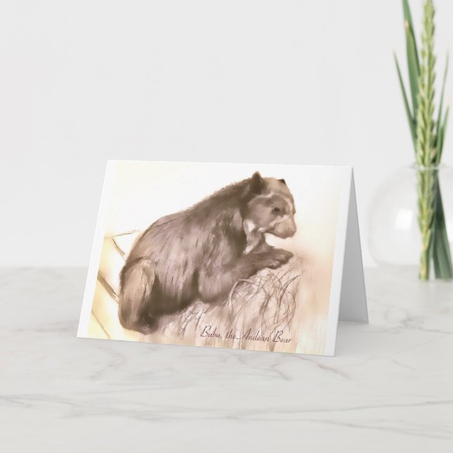 Carte pour notes de portrait d'A. Neuman Bubu (Devant)