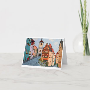 Carte pour notes de Rottenburg