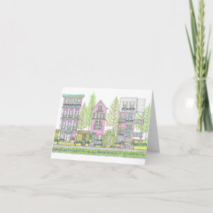 Carte pour notes de Southern Spring City