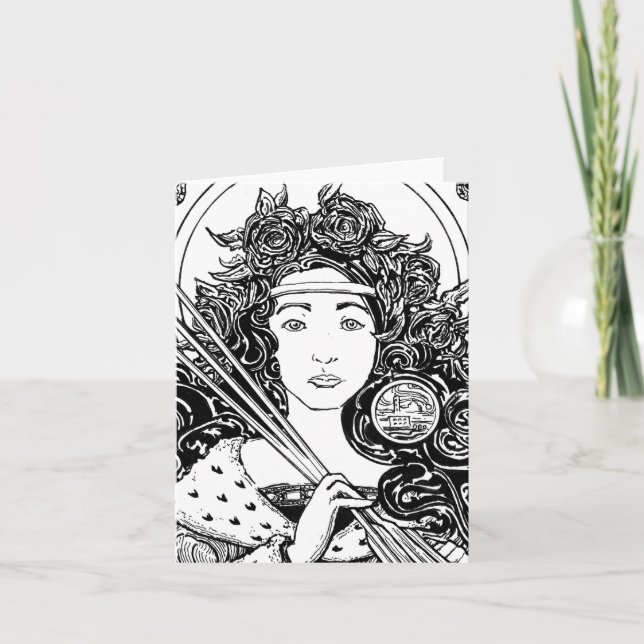 Carte pour notes de St. Victoria (Devant)