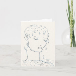 Carte pour notes de sympathie