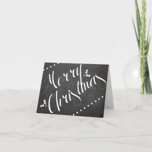 Carte pour notes de tableau de Joyeux Noël