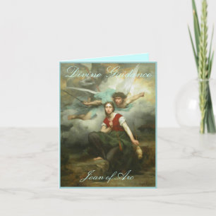 Carte pour notes d'orientation divine