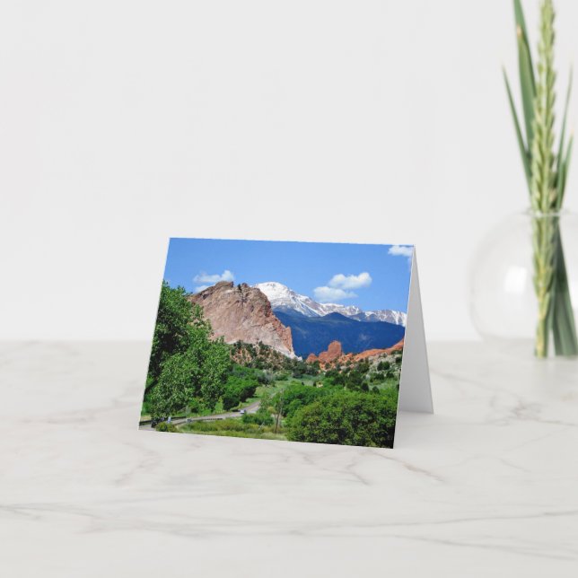 Carte pour notes du Colorado (Devant)