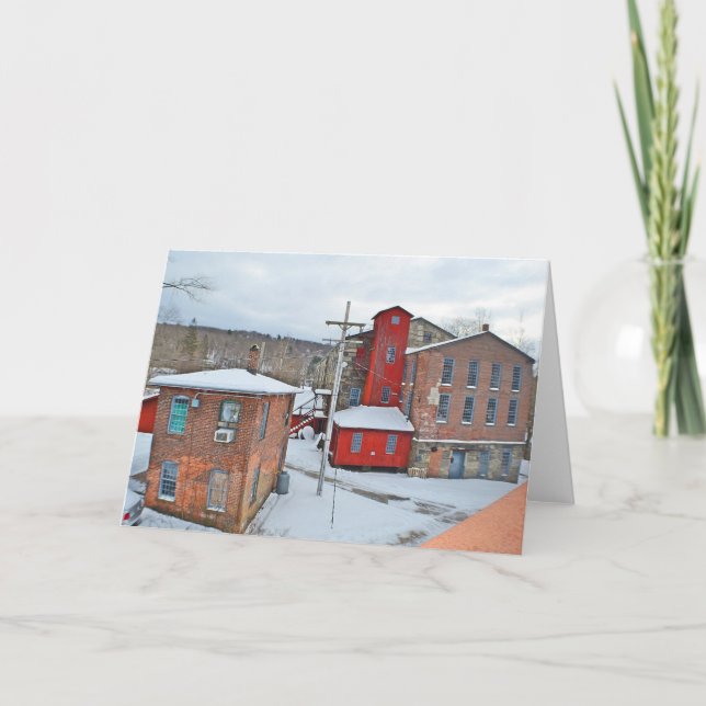 Carte pour notes du Connecticut de Collinsville (Devant)