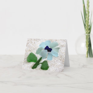 Carte pour notes - Fleur de verre de mer