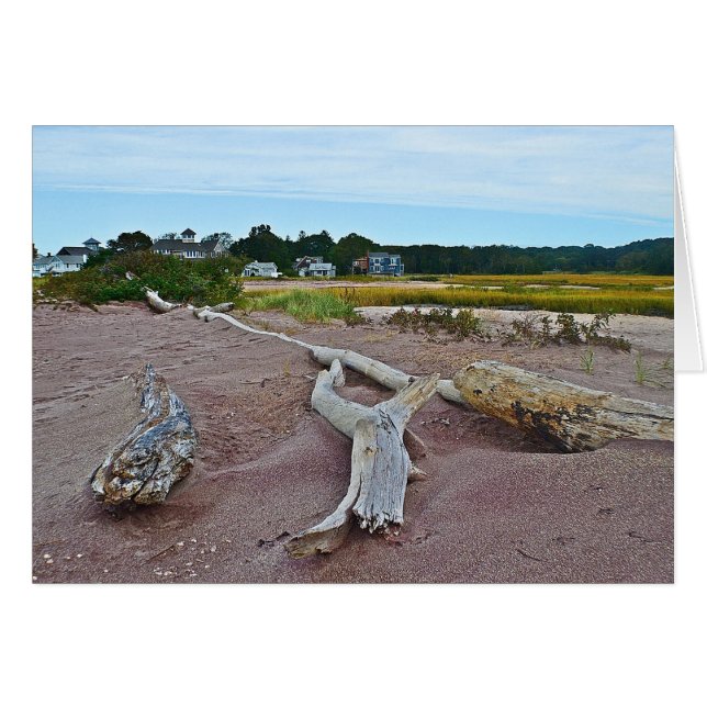 Carte pour notes Hammonasset (Devant horizontal)