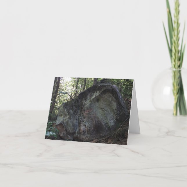 CARTE POUR NOTES INSCRIT - ART ANCIEN (Devant)