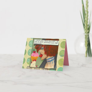 CARTE POUR NOTES-JE PENSE QUE MON VRAI APPEL À LA 