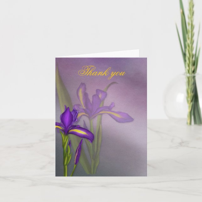 carte pour notes Merci (Devant)