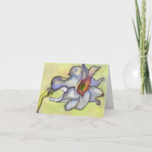 Carte pour notes Narcissus