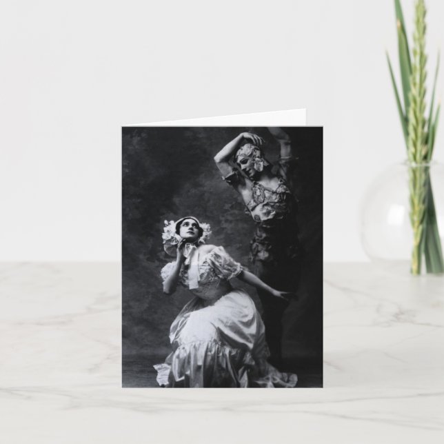 Carte pour notes Nijinsky (Devant)