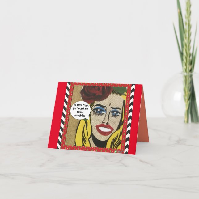 Carte pour notes, noël (Devant)