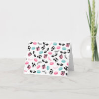 Carte pour notes orienté français