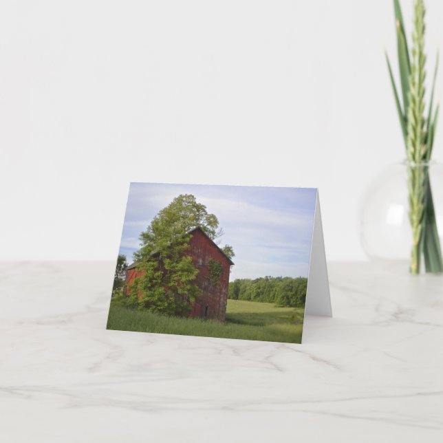 Carte pour notes pastoral de grange (Devant)