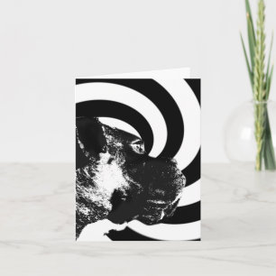 Carte pour notes pop art Boxer