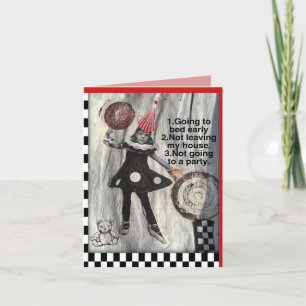 Carte pour notes-quel que soit l'âge que vous êtes