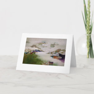 Carte pour notes rêveur d'été