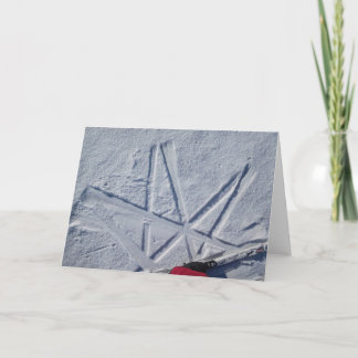 Carte pour notes Star Ski