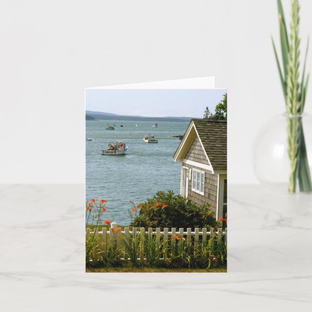 Carte pour notes Stonington, Maine (Devant)