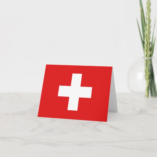 Carte pour notes suisse (Devant)