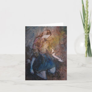 Carte pour notes "sur genou plié"