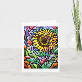 Carte pour notes tournesol